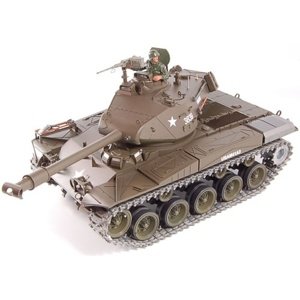 RC tank 1:16 M41A3 WALKER BULLDOG kouř. a zvuk. efekty + kov.tunning  RCobchod