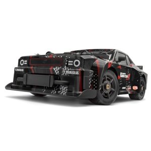 QuantumR Muscle Car FLUX 1/8 4WD - Černo/Červený Modely aut RCobchod