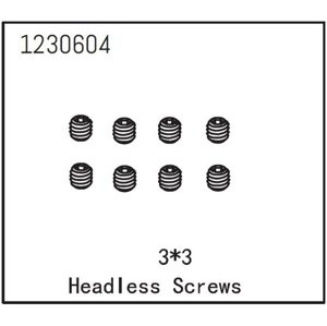 Headless Screw M3*3 (8) RC auta RCobchod