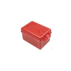 Plastový box, maketa 1:10, červený 45x30x25mm Scale doplňky RCobchod