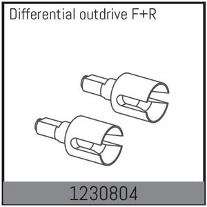 1230804 - Differential Outdrives front/rear RC auta RCobchod