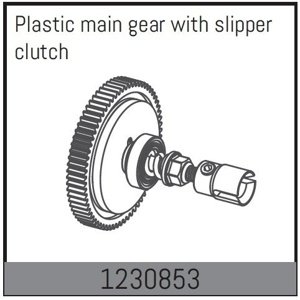 1230853 - Slipper Clutch with Main Gear RC auta RCobchod