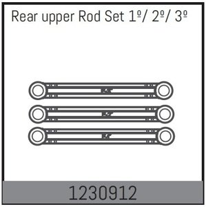 1230912 - Rear Upper Rod Set 1?/ 2?/ 3? RC auta RCobchod
