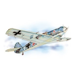 Messerschmitt Bf-109 (619mm) laser.vyřezávaný Modely letadel RCobchod