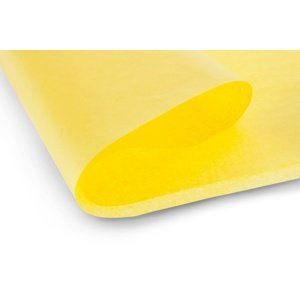 Potahový papír žlutý 508x762mm Stavební materiály RCobchod