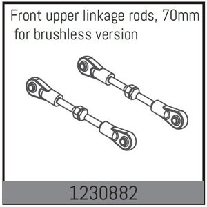 1230882 - Front Turnbuckles 62-70mm (2) RC auta RCobchod