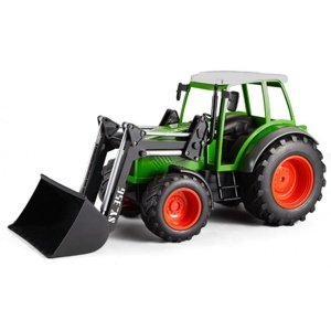 Traktor s funkčním čelním- Zánovní, lehce se zadrhává zadní náprava, bez aku RC auta RCobchod