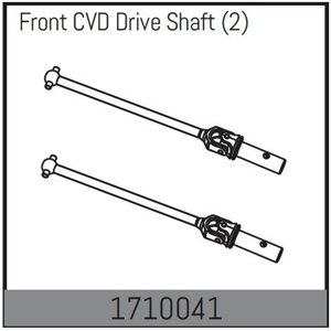 Front CVD Drive Shaft (2) RC auta RCobchod