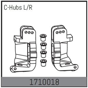 C-Hubs L/R RC auta IQ models