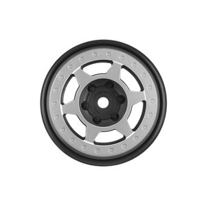 Disky Holocomb 1.9" hliníkové (2 ks.), Bead-Loc , střibrně/černé Příslušenství auta RCobchod