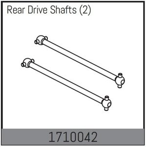 Rear Drive Shafts (2) RC auta RCobchod