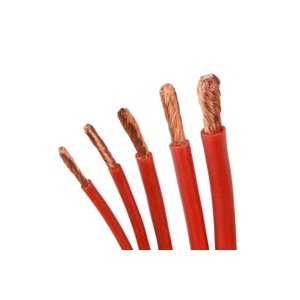Kabel silikon 6.0mm2 1m (červený) Konektory a kabely RCobchod