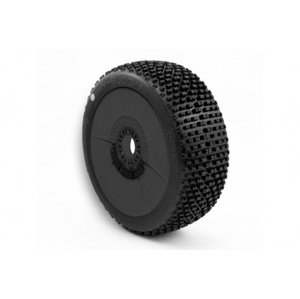 H-BLOCK V2 BUGGY C1 (SUPER SOFT) nalepené gumy, černé disky, 2 ks. Příslušenství auta RCobchod