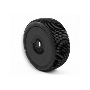 ADDICTIVE V2 BUGGY C1 (SUPER SOFT) nalepené gumy, černé disky, 2 ks. Příslušenství auta RCobchod