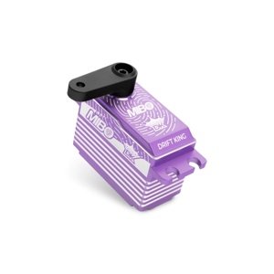 MIBO Drift King Alu Purple Programmable (RWD Drift Spec/33.0kg/8.4V) Brushless Servo Doporučená serva a gyra RCobchod