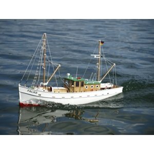 FALKE (II) stavebnice rybářského člunu Modely lodí RCobchod