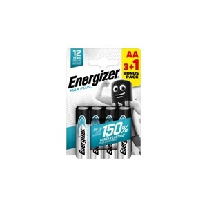 Energizer MAX Plus AA 4pack 1.5V Akumulátory RCobchod