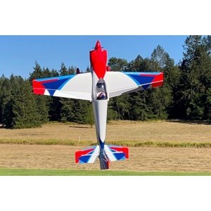 104" Laser EXP V2 - Červená/Modrá/Bílá 2,69m Modely letadel RCobchod