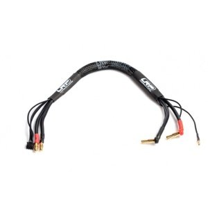 Nabíjecí kabel 350mm 2S LiPo HARDCASE z G4 na P4/5 včetně balančního konekt. XH Konektory a kabely IQ models