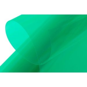 KAVAN nažehlovací fólie - transparentní zelená Stavební materiály RCobchod