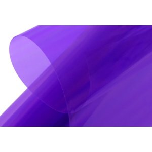 KAVAN nažehlovací fólie - transparentní fialová Stavební materiály RCobchod