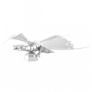 Metal Earth Luxusní ocelová stavebnice Harry Potter - Gringottův drak Autodráhy a stavebnice IQ models