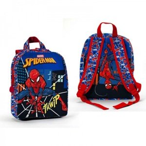 Siva batoh Spider-Man modrý Doplňky IQ models