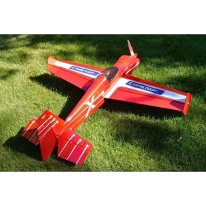 60" Laser-EXP V3 Červená/Bílá/Zlatá 1,52m Modely letadel RCobchod