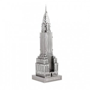 Metal Earth Luxusní ocelová stavebnice Chrysler Building Autodráhy a stavebnice IQ models