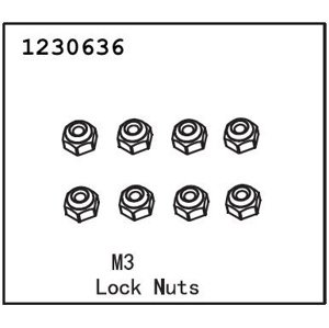 Lock Nut M2.5 (8) RC auta RCobchod