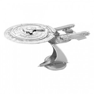 Metal Earth Luxusní ocelová stavebnice Star Trek NCC-1701D USS Enterprise Autodráhy a stavebnice IQ models