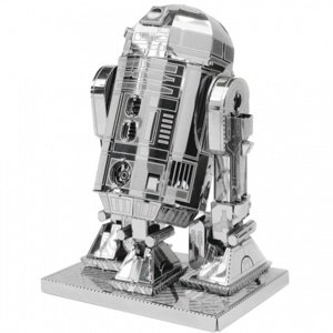 Metal Earth Luxusní ocelová stavebnice Star Wars  R2-D2 Autodráhy a stavebnice IQ models