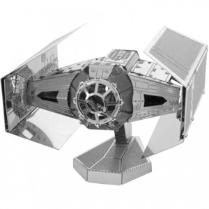 Metal Earth Luxusní ocelová stavebnice Star Wars  DV Tie Fighter Autodráhy a stavebnice IQ models
