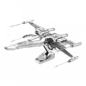 Metal Earth Luxusní ocelová stavebnice Star Wars   EP 7 PD stíhačka X-Wing Autodráhy a stavebnice IQ models