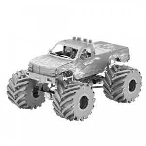 Metal Earth Luxusní ocelová stavebnice Monster Truck Autodráhy a stavebnice IQ models