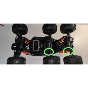 MZ-CLIMB-6WD 1/8 - obří- Nové, dva šrouby se protáčejí- viz foto, outlet RC auta RCobchod
