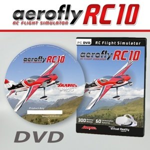 Aerofly RC10 na DVD pro Win8.1/10/11 RC Simulátory RCobchod