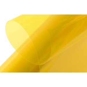 KAVAN nažehlovací fólie 10m - transparentní žlutá Stavební materiály RCobchod
