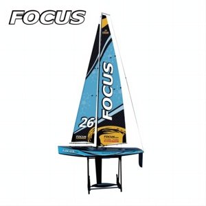 Focus V3 RTR plachetnice - modrá Modely lodí RCobchod