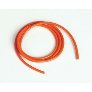 Silikonový kabel 2,6qmm, 13AWG, 1metr, oranžový Konektory a kabely RCobchod