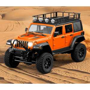 RC JEEP OFF-ROAD Crawler 4x4 s osvětlením - oranžový  IQ models