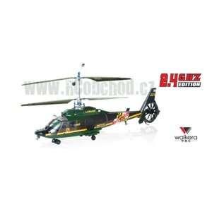 RC vrtulník walkera Lama 400, 2,4Ghz WK-2402 s LCD, metal verze 4 - kanálové RCobchod