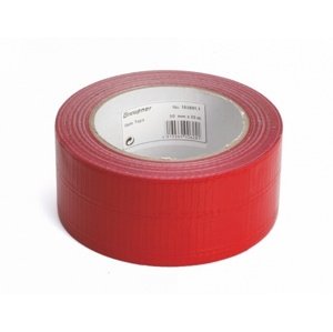 Opravná textilní páska 50mm x 25 m (červená) Stavební materiály RCobchod
