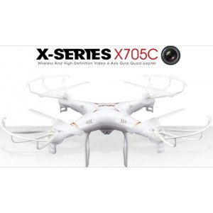 MJX X705C + FPV KAMERA C4010 BÍLÁ Drony s kamerou RCobchod