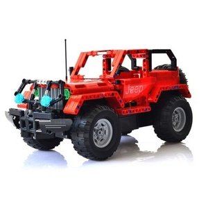 Jeep Wrangler – building blocks- RC (C51001W) Stavebnice RCobchod