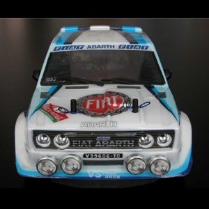FIAT 131 RALLY WRC + lights, 1:10, 4WD, RTR, 2.4 GHZ Elektro RCobchod