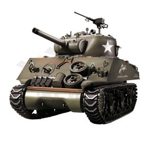 RC tank 1:16 Torro SHERMAN M4A3, střely, zvuk, kouř, kovové pásy Tanky TORRO RCobchod