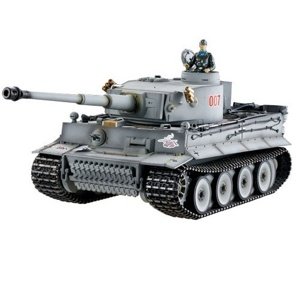 RC tank 1:16 Torro Tiger I, air-soft kanón, zvuk, kouř, kov. díly, 2.4GHz., v dřevěné bedně. Tanky TORRO RCobchod