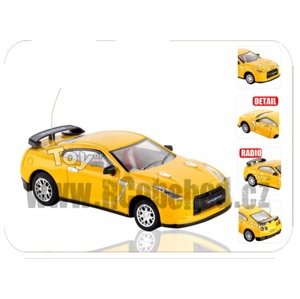 Mini RC kovové auto - žlutý sport Mini RCobchod