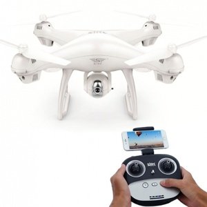 SJ70W - dron s GPS a follow me - bílá  RCobchod
